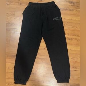 White Fox Boutique Black Sweatpants Size Small
